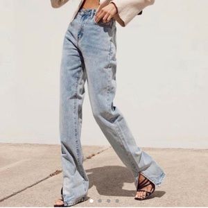 LIONESS Split bottom Jeans